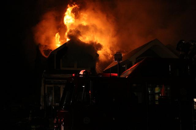 Mutual aid Katonah Old Deer Park Fire.